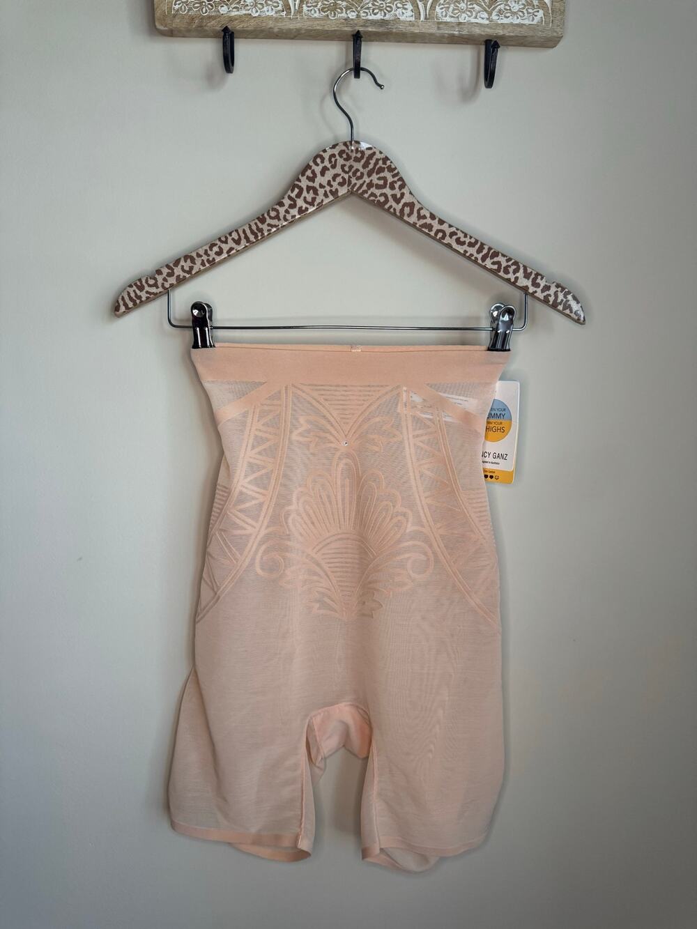 Nancy Ganz High Waist Thigh Shaper Shorts Shapewear sz M